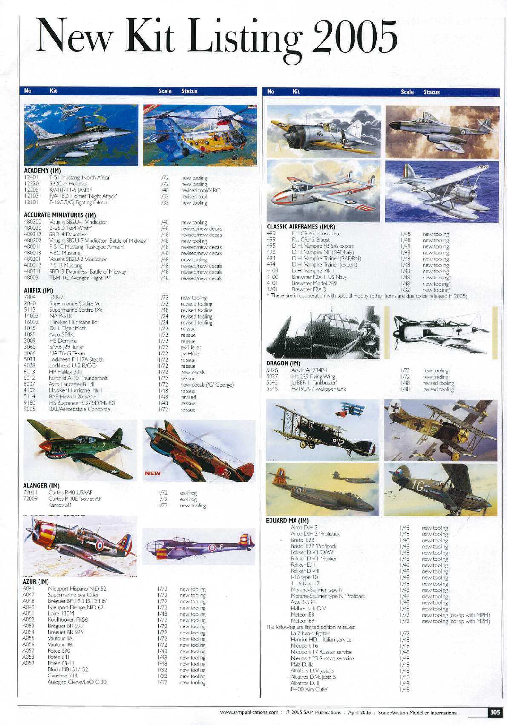 Scale Aviation Modeller International 2005-04